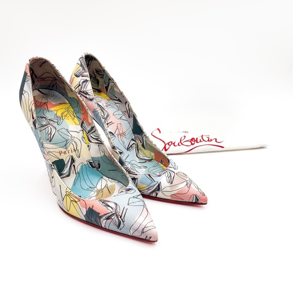 Christian Louboutin Kate Special Edition Pastel Pumps Heels EU 36.5 - Picture 8 of 8